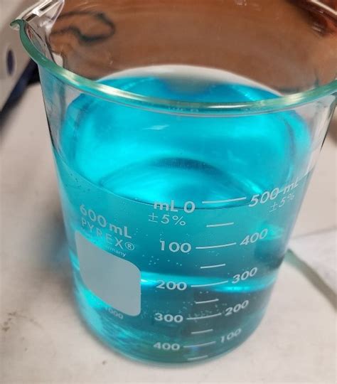 copper sulphate test nhs